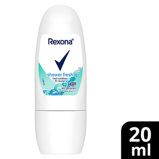 Rexona Shower Fresh Mini Roll-On Deodorant: 48-Hour Protection, Travel-Friendly, Long Lasting Antiperspirant Rexona Mini Roll-On: 48H Protection & Travel Size Deodorant roll on deodorant, travel size deodorant, 48 hour deodorant, antiperspirant, shower fresh deodorant, mini deodorant, portable deodorant, deodorant for women, deodorant for travel, long lasting deodorant, deodorant, travel deodorant, women's deodorant, men's deodorant, fresh scent deodorant, sweat protection, odor control, hygiene, personal c