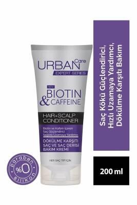 Urban Care Biotin Caffeine Anti-Hair Loss Hair Cream - Strengthens Hair Roots, 200ml Biotin Caffeine Hair Cream for Hair Loss - Urban Care Biotin Caffeine Hair Cream, Anti-Hair Loss, Hair Care Product, Dermatologically Tested, Hair Strengthening, Hair Loss Solution, Hair Growth, Biotin, Caffeine, Hair Care, Hair Cream, Urban Care
