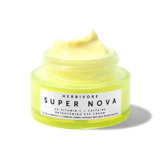 Super Nova Vitamin C Eye Cream - Brightening & Anti-Puffiness Eye Treatment with 5% THD Vitamin C, Caffeine & Turmeric Super Nova Vitamin C Eye Cream - Brightens & Depuffs Vitamin C Eye Cream, Brightening Eye Cream, Dark Circle Treatment, Puffiness Reduction, Vegan Skincare, Cruelty-Free Beauty, Sustainable Packaging, Caffeine Eye Cream, Turmeric Eye Cream, Eye Cream for Dark Circles, Anti-Aging Eye Cream, Under Eye Cream, Skincare for Mature Skin, Natural Skincare, Eco-Friendly Beauty Products