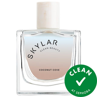 Skylar Coconut Cove Eau de Parfum - Hypoallergenic Vegan Perfume for Sensitive Skin Coconut Cove Eau de Parfum - Vegan Hypoallergenic Perfume Coconut Fragrance, Hypoallergenic Perfume, Vegan Eau de Parfum, Cruelty-Free Fragrance, Clean Beauty Perfume, Fragrance for Women, Perfume for Sensitive Skin, Eco-Friendly Perfume, Vegan Perfume, Skylar Fragrances