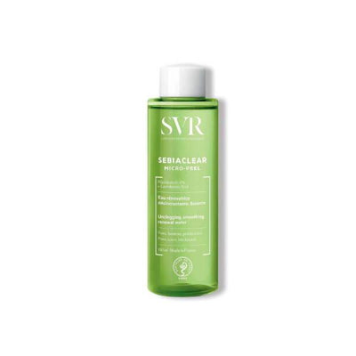 SVR Sebiaclear Micro-Peel Smoothing Renewal Water: Exfoliating Toner for Acne & Oily Skin - Salicylic & Lactobionic Acid