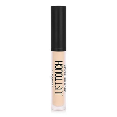 Golden Rose Just Touch Liquid Concealer - #01 - Conceals Dark Circles, Blemishes, Natural Brightening, Long Lasting Cove