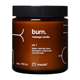 burn - Jojoba Oil Massage Candle for Soothing, Moisturizing Massage Experience - Cruelty-Free, Clean Beauty burn Jojoba Oil Massage Candle - Cruelty-Free & Clean Beauty massage candle, jojoba oil, cruelty-free, clean beauty, natural skincare, scented massage candle, fragrance-free massage candle, relaxation, self-care, couples massage, natural ingredients, soy candle, lead-free wick