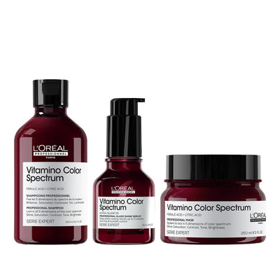 Loreal Professionnel Paris Loreal Professionnel Vitamino Color Hair Care Set: Color Protection & Strengthening for Color
