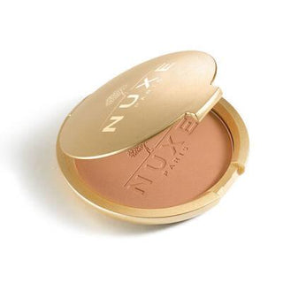Nuxe Bronzing Compact Powder: Achieve a Radiant Sun-Kissed Glow - Natural Ingredients, Multi-Purpose Face & Body Bronzer, Non-Comedogenic Nuxe Bronzer: Radiant, Sun-Kissed Glow - Natural Ingredients bronzing powder, compact bronzer, natural bronzer, jasmine bronzer, face bronzer, body bronzer, Nuxe bronzer, non-comedogenic bronzer, bronzing powder for all skin types, radiant bronzing powder, bronzer, compact powder, natural cosmetics, jasmine flower, face makeup, body makeup, sun-kissed glow, healthy glow, 
