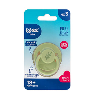 Wee Baby Natural Rubber Baby Pacifier: Comforting Cherry Shape, BPA-Free, Soothes & Prevents Irritation Wee Baby Natural Rubber Pacifier - Soothes & Comforts Baby baby pacifier, natural rubber pacifier, cherry pacifier, organic pacifier, BPA-free pacifier, baby soother, infant pacifier, Wee Baby pacifier, pacifier, soother, natural pacifier, rubber pacifier, baby, infant, newborn, soothing, comfort, BPA free, ventilation holes, skin irritation, convex shield, air channels, baby products, baby essentials, gi