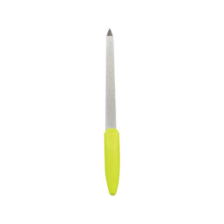 Trina Neon Yellow Handle Nail File TRNTIRTO0019 - High-Quality Nail Care Tool Trina Neon Nail File - Quality Nail Care Tool Nail File, Trina Neon, TRNTIRTO0019, Nail Care Tool, Beauty Accessory, Nail Care, Beauty, Personal Grooming, Trina Brand, Neon Yellow Handle, Nail Shaping, Nail Smoothing