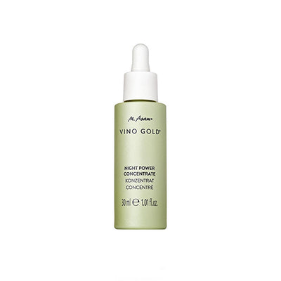 M.Asam Vino Gold Night Power Concentrate: Anti-Aging Facial Serum with Phyto-Retinol, Resveratrol & Peptides - Reduce Fi