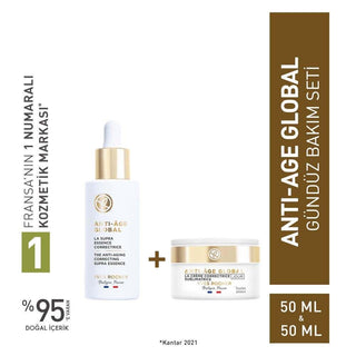 Anti-Age Global Skincare Set with Rejuvenating Serum and Day Cream for Anti-Aging Anti-Age Global Skincare Set - Anti-Aging Serum & Day Cream anti-aging skincare set, rejuvenating serum, day cream for anti-aging, skincare routine products, anti-age global skincare, skincare, anti-aging, serum, day cream, cosmetics, beauty products, skincare routine, anti-aging skincare routine, youthful skin, skin rejuvenation, skincare set, anti-age global