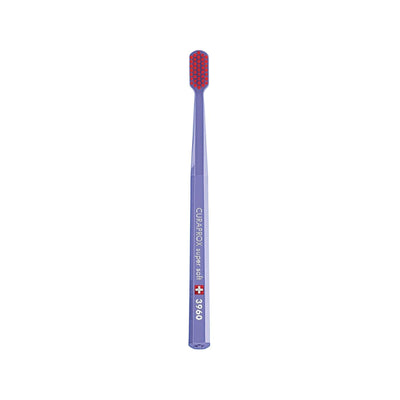 Curaprox CS 3960 Super Soft Manual Toothbrush for Sensitive Teeth Care - Gentle Oral Care, Effective Plaque Removal