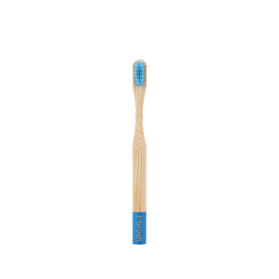 T-Brush Vegan Bamboo Soft Children's Toothbrush - Eco-Friendly Oral Care for Kids, Gentle on Gums, Sustainable & Cruelty