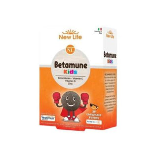 New Life Betamune Kids Immune Support Supplement - Chewable Vitamins for Children with Vitamin C, Beta Glucan, and Zinc New Life Betamune Kids Immune Support Supplement Kids dietary supplement, Chewable vitamins for children, Immune system support for kids, Vitamin C for kids, Beta Glucan supplement, Dietary supplement, Children's health, Immune support, Vitamin and mineral supplement, Chewable tablets
