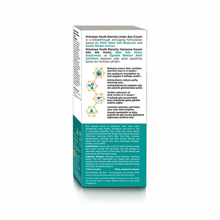 Himalaya Youth Eternity Anti-Aging Eye Cream - Reduce Dark Circles & Fine Lines, 0.51 fl oz Himalaya Youth Eternity Eye Cream - Anti-Aging, Dark Circle Reduction anti-aging eye cream, reduce dark circles, anti-wrinkle eye cream, Himalaya Youth Eternity, age-defying skincare, skincare, anti-aging skincare products, eye care, dark circle reduction, puffiness reduction, fine line reduction, wrinkle reduction, clinically tested, dermatologically approved, instant hydration, youthful appearance, skincare routine