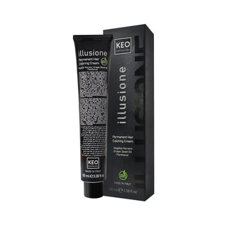 Keo Professional Illusione Hair Dye 100ml - Professional Quality Hair Color for At-Home Use Keo Professional Illusione Hair Dye 100ml Keo Professional Illusione Hair Dye, 100 ml hair color, Professional hair dye, At-home hair coloring, Illusione hair dye range, Hair Dye, Professional Quality Hair Color, Salon-Grade Hair Dye, Convenient Hair Coloring, Consistent Hair Color Results