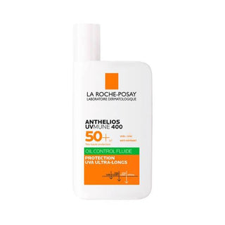 La Roche Posay Anthelios Uvmune 400 Oil Control Fluid Sunscreen SPF50+ for Sensitive & Oily Skin