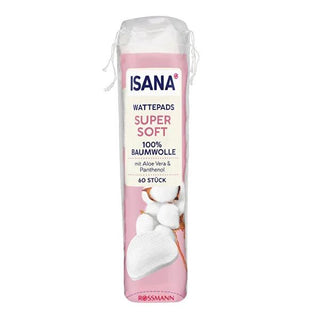 Isana Cotton Pads with Aloe Vera & ProVitamin B5 - 60 Count, Gentle Makeup Removal & Skincare Isana Cotton Pads with Aloe Vera & ProVitamin B5 cotton pads, makeup removal pads, aloe vera skincare, provitamin B5 skincare, natural cotton skincare products, gentle skincare, sensitive skin, makeup removal, skincare routine, cotton skincare, soothing skincare, natural skincare, Isana