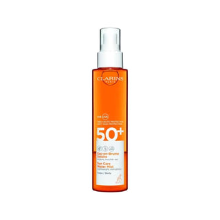 Clarins SPF50+ Sunscreen Spray - Water Mist Body Sun Care 5.07 fl oz Clarins SPF50+ Sunscreen Spray - Best Body Sun Care SPF50+ sunscreen, body sun care, water mist sunscreen, Clarins sun protection, sunscreen spray, sun protection, skincare, outdoor enthusiasts, beach essentials, sun care routine, lightweight sunscreen, refreshing sun care