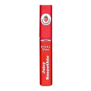 Rival Loves Me Vegan Lip Gloss - Juicy Smoothie Strawberry Flavor, 0.29 fl oz Rival Loves Me Vegan Lip Gloss - Strawberry Flavor Vegan Lip Gloss, Strawberry flavored lip gloss, Cruelty-free cosmetics, Shiny lip care, Fruity lip gloss, Vegan cosmetics, Lip care products, Cruelty-free lip gloss, Natural lip gloss, Healthy lip care, Moisturizing lip gloss, Ethical beauty products, Cosmetic gifts, Lip gloss for daily use