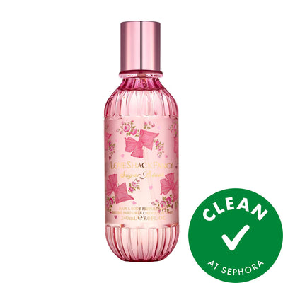 LoveShackFancy Sugar Blush Hair & Body Perfume Mist - Fruity Floral Fragrance for Women with Vanilla & Passion Fruit Sce
