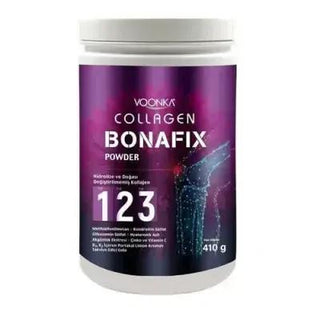 Voonka Collagen Bonafix Powder 410g - Hydrolyzed Collagen Supplement for Joint Health & Anti-Inflammatory Benefits Voonka Collagen Bonafix Powder - Joint Health & Anti-Inflammatory Collagen Supplement, Joint Health Support, Anti-Inflammatory, Hydrolyzed Collagen Powder, Vitamin C and MSM Supplement, Joint Pain Relief, Healthy Skin, Hair, and Nails, Adult Health Supplement, Dietary Supplement, Wellness Product