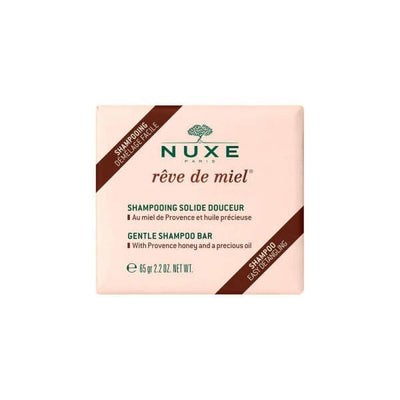 Nuxe Reve De Miel Solid Shampoo Bar: Gentle, Sulfate-Free Cleansing for Sensitive Scalp - Natural, Eco-Friendly & Travel