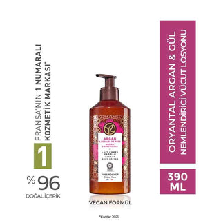 L'Occitane Body Lotion - Luxurious Argan & Rose Scent, Non-Greasy Moisturizing Body Lotion for Dry Skin, 13.19 fl oz L'Occitane Argan & Rose Body Lotion - Moisturizing & Non-Greasy body lotion, argan oil body lotion, rose scented lotion, moisturizing body lotion, non-greasy lotion, dry skin relief, luxurious fragrance, natural ingredients, organic argan oil, hydration, skin nourishment