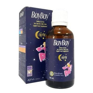 baybay night melisa extract bottle, baybay night melisa extract herbal drops 50ml BayBay Night Melisa Extract - Herbal Drops | 50ml BayBay Night Melisa Extract - 50ml Natural Supplement baybay, night-melisa-extract, herbal-supplement, children-health, adults-health, natural-remedies, melissa-extract, chamomile-extract, linden-extract, ai-generated