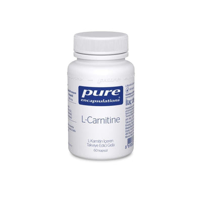 NOW Foods Pure L-Carnitine Supplement Capsules - Supports Weight Management and Energy - 60 Count
