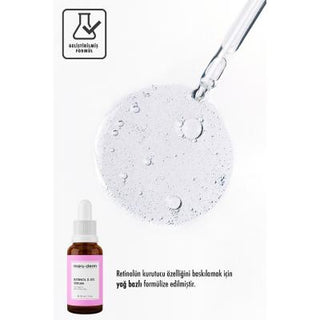 Maruderm Retinol 0.5% Anti-Aging Face Serum - Rejuvenates Skin, Reduces Fine Lines & Wrinkles - 30ml Maruderm Retinol 0.5% Face Serum - Anti-Aging Skincare Retinol Face Serum, Anti-aging skincare, Skin rejuvenation serum, Hyaluronic Acid skincare, Vitamin E serum, Maruderm, Skincare for aging skin, Fine lines and wrinkles reduction, Sensitive skin friendly, Hipoallergenic skincare, Anti-aging face care, Skincare routine products