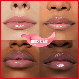 Maybelline New York Lifter Plump Lip Gloss - Blush Blaze, Non-Sticky, Long-Lasting Lip Care Maybelline Lifter Plump Lip Gloss - Instant Plumping Effect Lip Plumping Gloss, Maybelline New York Lifter Plump, Blush Blaze Lip Gloss, Non-sticky Lip Gloss, Long-lasting Lip Care, Lip Care Products, Cosmetic Lip Care, Chili Pepper Extract, Instant Plumping Effect, Smooth Finish, Easy Application, Lip Gloss for Women, Beauty Essentials, Makeup Products