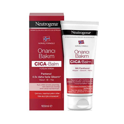 Neutrogena CICA Cracked Heel Repair Cream: Intense Moisturizer for Dry, Sensitive Feet - Clinically Proven Heel Treatmen