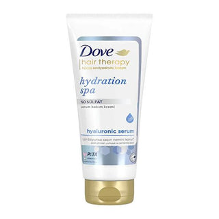Dove Hair Therapy Hydration Spa Sulfate-Free Hair Cream - Moisturizing, Hyaluronic Serum, 5.75 fl oz Dove Hair Therapy Hydration Spa - Sulfate-Free Moisturizing Hair Cream Sulfate-free hair care, Hyaluronic serum hair treatment, Hair hydration, Moisturizing hair cream, Dove hair therapy, Hair care products, Hydrating hair cream, Sulfate-free hair cream, Hair moisturizer, Dove hair products
