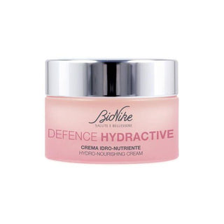 BioNike Defence Hydractive Cream: Ultimate Hydro-Nourishing Facial Moisturizer for Dry, Sensitive Skin | Hyaluronic Acid & Shea Butter - 50ml BioNike Hydractive Cream: Dry Skin Savior | Hyaluronic Acid Hydro-Nourishing Cream, Dry Skin Moisturizer, Facial Cream for Dry Skin, Hydrating Face Cream, Rosa Centifolia Skincare, Hyaluronic Acid Cream, Shea Butter Moisturizer, Jojoba Oil Cream, Best Moisturizer for Dry Skin, BioNike Cream, dry skin, very dry skin, hydration, moisturizing, facial cream, skincare, sen