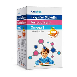 Miraderm Dietary Supplement Syrup - Omega 3, Citicoline, and B Vitamins for Cognitive Support and Brain Health Miraderm Omega 3 Cognitive Support Syrup - Brain Health Supplement Dietary Supplement Syrup, Omega 3 Supplement, Citicoline Cognitive Support, Phosphatidylserine Brain Health, B Vitamins Complex Syrup, Cognitive Support, Brain Health, Nutritional Supplements, Liquid Supplements, Health and Wellness, Cognitive Function, Memory Enhancement, Heart Health