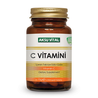 Aksu Vital Vitamin C 60 Tablets - Immune Support Supplement with Vitamin C, Zinc & D3 Aksu Vital Vitamin C 60 Tablets - Immune Support Supplement Vitamin C supplement, Zinc dietary supplement, D3 vitamin supplement, Natural health products, Immune system support supplements, Dietary Supplement, Health Supplements, Wellness Products, Natural Supplements, Immune Support, Skin Health, Bone Health