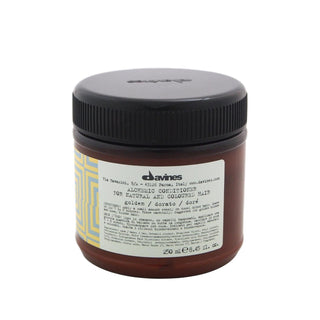 Davines Alchemic Golden Hair Cream 250ml - Nourishing & Moisturizing for Dry Damaged Hair Davines Alchemic Golden Hair Cream 250ml Davines Alchemic Golden, hair cream, hair care, nourishing hair products, moisturizing hair products, dry hair solution, damaged hair repair, hair nourishment, hair maintenance, 250ml hair cream, Davines hair products