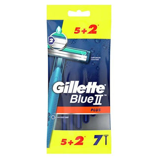 Gillette Blue 2 Plus: 7-Pack Twin Blade Disposable Razors for a Comfortable, Close Shave - Trusted & Affordable Gillette Blue 2 Plus: Twin Blade Razors for a Smooth Shave Gillette razor blades, twin blade razor, disposable razors, shaving blades, Gillette Blue 2 Plus, cheap razors, razor blade refills, razors, shaving, personal care, grooming, mens shaving, affordable razors, twin blade, disposable, comfortable shave, shaving experience, value pack, shaving needs, clean shave, razor blade, blades, skin care