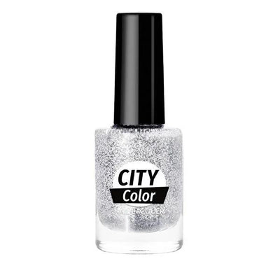 Golden Rose City Color Nail Lacquer No 101 - Glitter Nail Polish for Long-Lasting Color
