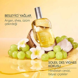 Caudalie Soleil des Vignes Body Oil: Vegan & Non-Greasy Formula for Radiant Skin, Infused with Argan, Shea & Grape Seed Oils - 1.69 fl oz Caudalie Soleil des Vignes Body Oil - Vegan, Radiant Skin body oil, vegan body oil, argan oil body, shea butter oil, grape seed oil skincare, moisturizing body oil, non-greasy body oil, Soleil des Vignes oil, fragranced body oil, skin elasticity body oil, body, oil, vegan, argan oil, shea butter, grape seed oil, moisturizing, non-greasy, Soleil des Vignes, fragrance, skin