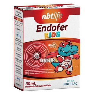 Nbtlife Endofer Kids Iron Supplement Drops: Support Healthy Growth, Vegan, Allergy-Free, Delicious Tutti Frutti Flavor, for Children & Infants Nbtlife Endofer Kids Iron Supplement - Healthy Growth & Allergy-Free iron supplement for kids, iron drops for children, vegan iron supplement, iron deficiency anemia treatment, ferric pyrophosphate supplement, allergy-free iron supplement, Nbtlife endofer kids damla, liquid iron supplement, iron supplement no sugar, best iron supplement for children, iron supplement,