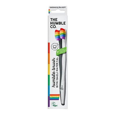 Humble Eco-Friendly Adult Toothbrush - Soft Bristle, BPA-Free, Sustainable Oral Care