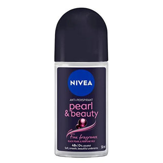 Nivea Pearl & Beauty Roll-On Deodorant: 24-Hour Odor & Sweat Protection for Smooth, Beautiful Underarms | Alcohol & Dye-Free Formula Nivea Pearl Deodorant: 24-Hour Protection & Smooth Underarms Nivea deodorant, roll-on deodorant, pearl beauty deodorant, 24 hour deodorant, alcohol-free deodorant, dye-free deodorant, antiperspirant deodorant, underarm deodorant, deodorant for women, deodorant for sensitive skin, deodorant, roll on, pearl extract, beauty, 24-hour protection, odor protection, sweat protection, 