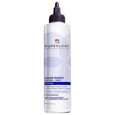 Color Fanatic Hair Gloss + Toner: Brassiness Neutralizer, Vegan & Cruelty-Free Color Safe Treatment for Red, Copper & Bl