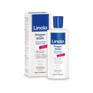 linola body wash for sensitive skin 300 ml, bottle of linola body wash, linola body wash ingredients Linola Body Wash for Sensitive Skin - 300 ml Linola Body Wash - Sensitive Skin | 300 ml linola, body-wash, sensitive-skin, dry-skin, baby-care, gentle-cleansing, natural-ingredients, family-friendly, no-preservatives, ai-generated