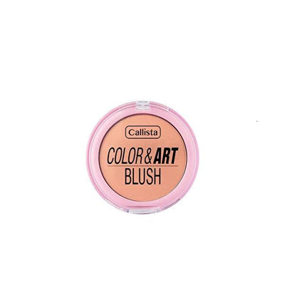 Callista Color Art Blush - Rosy Glow Natural Makeup for Cheeks with Nourishing Argan Oil