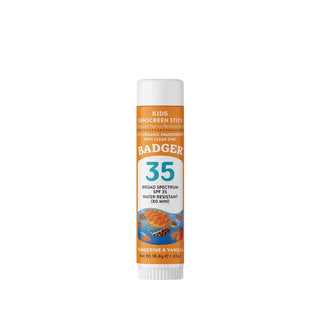 Badger Clear Zinc Children's Sunscreen Stick SPF35 - Natural Sun Protection for Kids Badger Clear Zinc Kids Sunscreen Stick SPF35 - Natural Protection Children's sunscreen, Sunscreen stick, SPF35, Clear Zinc sunscreen, Natural sun protection, Kids sunscreen, Outdoor protection, Sun care, Natural skincare, Child-friendly products