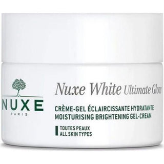 Nuxe White Ultimate Glow Moisturising Brightening Gel Cream 50ml - Vitamin C Skincare for Brighter, Hydrated Skin