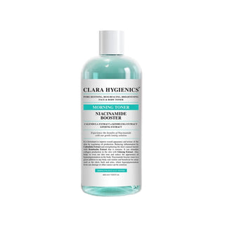 Clara Hygienics Niacinamide Booster Vegan Face and Body Toner - Tightening, Natural Skincare Solution Clara Hygienics Niacinamide Booster Toner for Face & Body Vegan face toner, Niacinamide skincare, Natural beauty products, Face and body toner, Skincare tightening, Vegan skincare, Natural skincare, Skincare routine, Niacinamide benefits, Cruelty-free products, Clara Hygienics, Skincare essentials, Toner, Face care, Body care