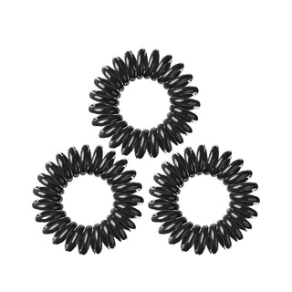 Invisibobble True Black Hair Ties - 3 Pack, Stylish & Secure Hair Accessories for Long Hair Invisibobble True Black Hair Ties - Stylish & Secure Invisibobble, Hair Tie, Hair Accessory, True Black Hair Ties, Hair Clips, Long Hair Solutions, Stylish Hair Accessories, Durable Hair Ties, Fashion Hair Accessories, Hair Care, Hair Styling, Women's Hair Accessories, Gifts for Her