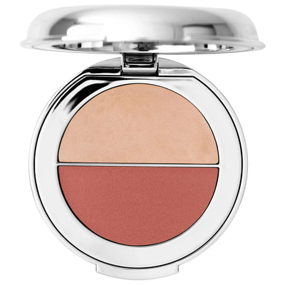 Skin Enhancing Duo: Cream Blush and Hydrating Highlighter - Vegan, Cruelty-Free for Radiant, Smooth Skin & Natural Makeu